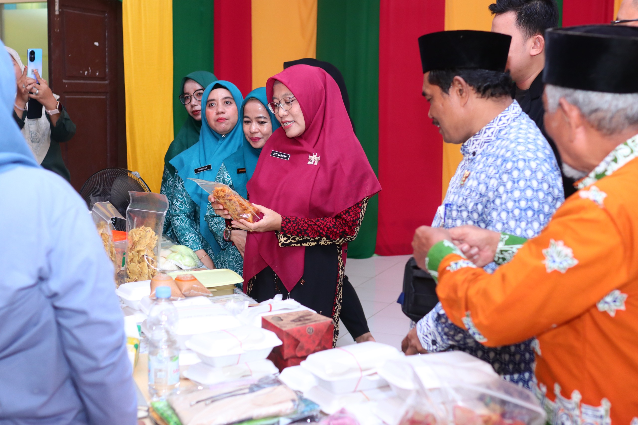 Baznas Siak Bekali Mustahik Keterampilan Usaha, Ketua TP PKK  Dorong Penerima Zakat Naik Kelas